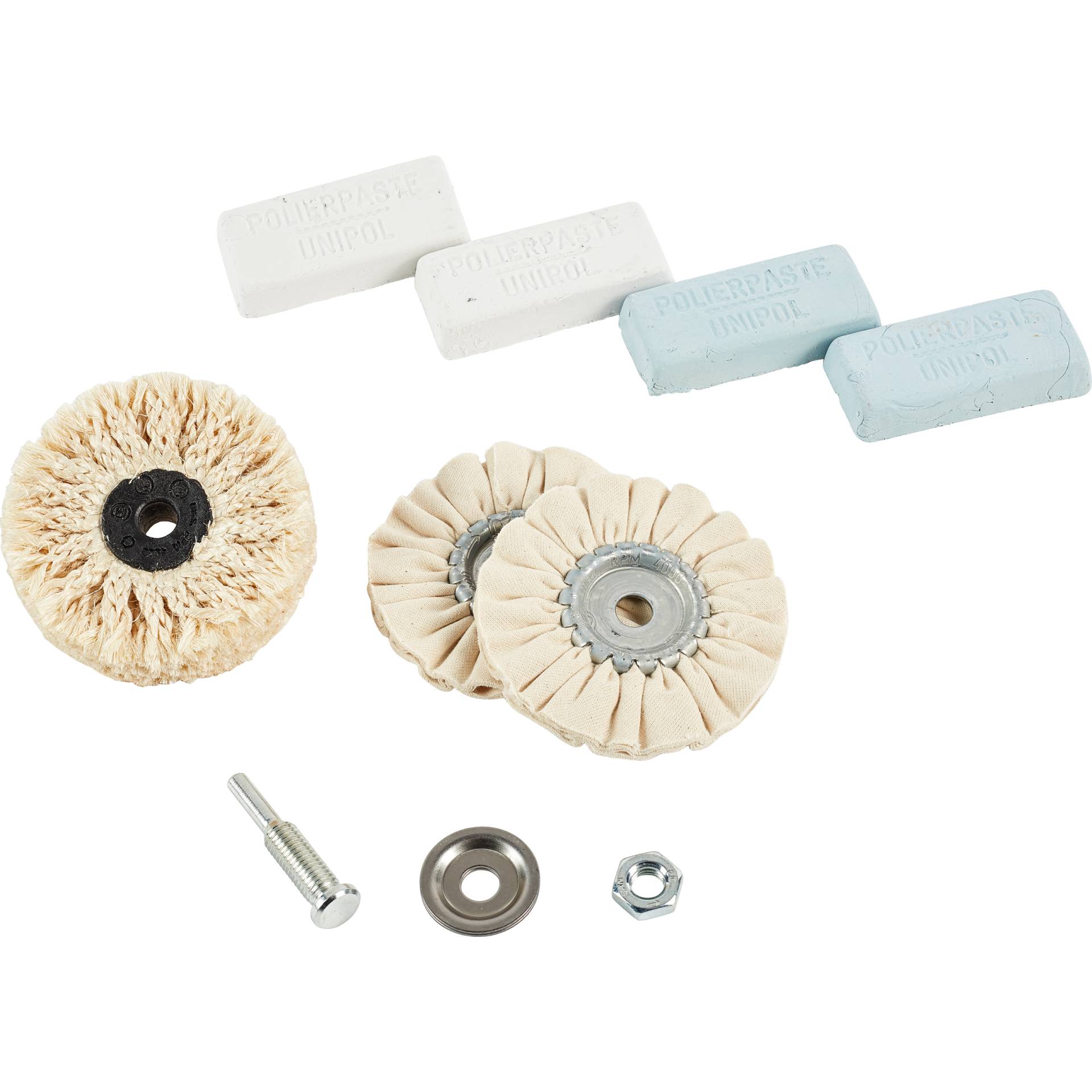 Osborn Polierset 8-teilig Ø 85 mm Osborn Polierset 8-teilig Ø 85 mm von Osborn