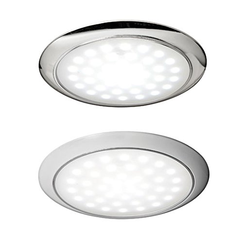 Osculati Extra Flache LED-Leuchte verchr Blende 12/24 V 3 W von OSCULATI