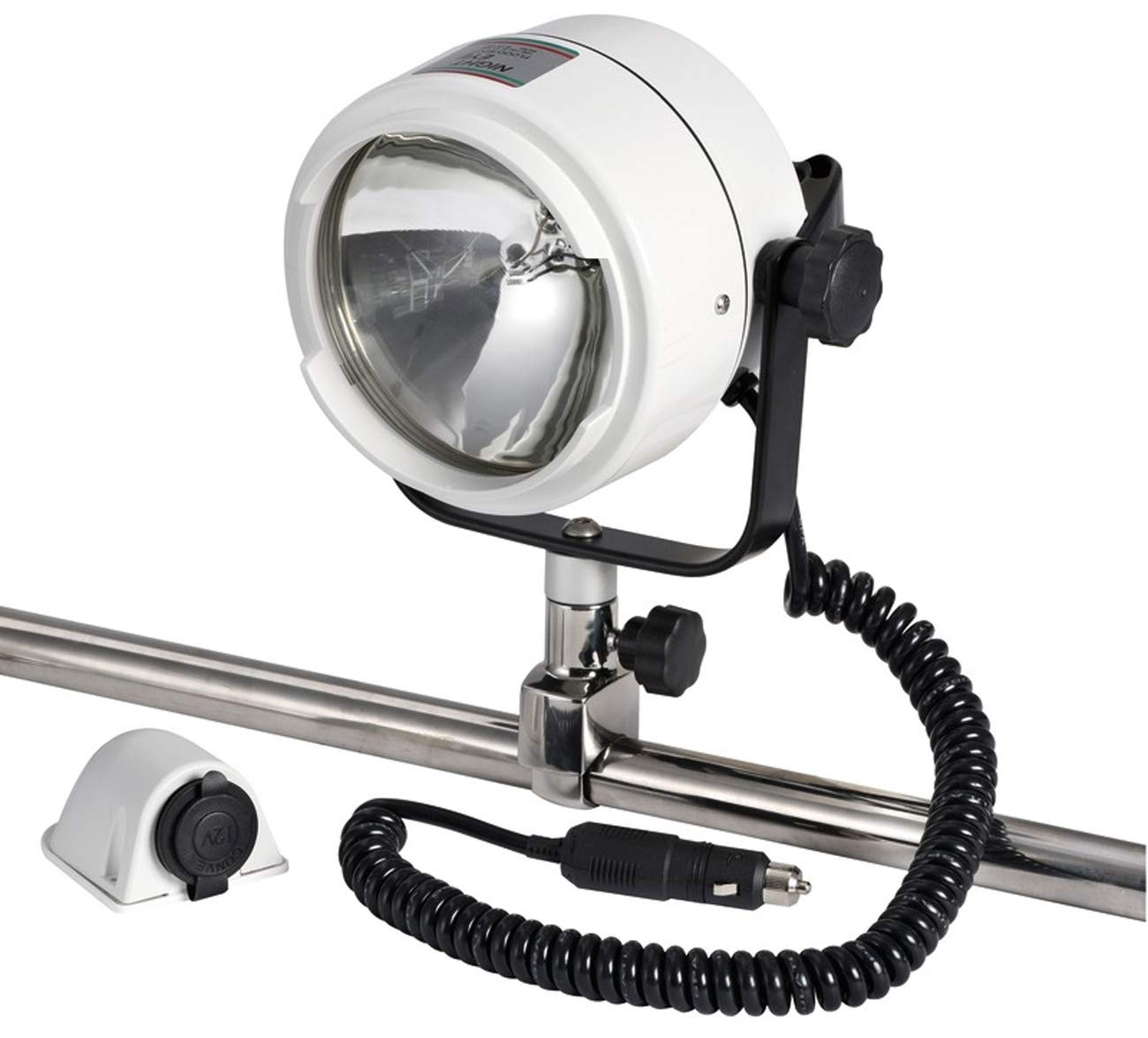 Osculati Night Eye Scheinwerfer, Messing verchromt 12 V von OSCULATI