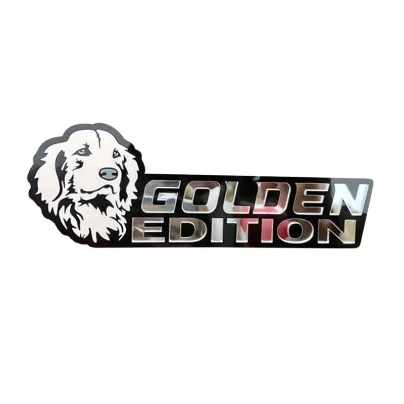 Oseczmut Auto-Aufkleber für Hunde | Auto-Emblem bewertet durch lustiges Hundeabzeichen | Hunde-Abzeichen Laser-r Cutting Car Emblem, lustiges Auto-Abzeichen aus Acryl von Oseczmut