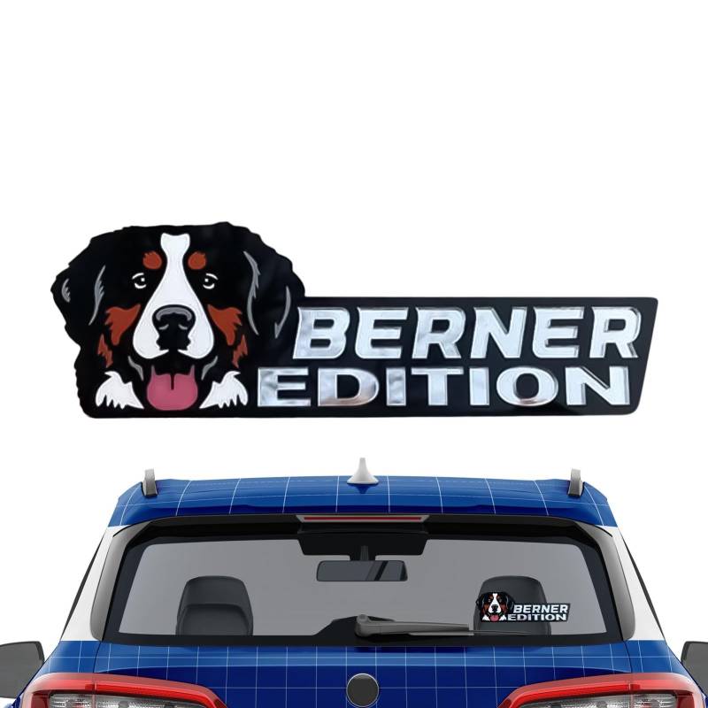 Oseczmut Auto-Aufkleber für Hunde | Auto-Emblem bewertet durch lustiges Hundeabzeichen | Hunde-Abzeichen Laser-r Cutting Car Emblem, lustiges Auto-Abzeichen aus Acryl von Oseczmut