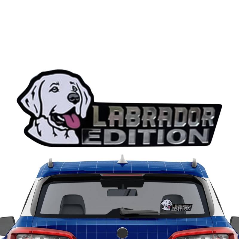 Oseczmut Auto-Aufkleber für Hunde | Auto-Emblem bewertet durch lustiges Hundeabzeichen | Hunde-Abzeichen Laser-r Cutting Car Emblem, lustiges Auto-Abzeichen aus Acryl von Oseczmut