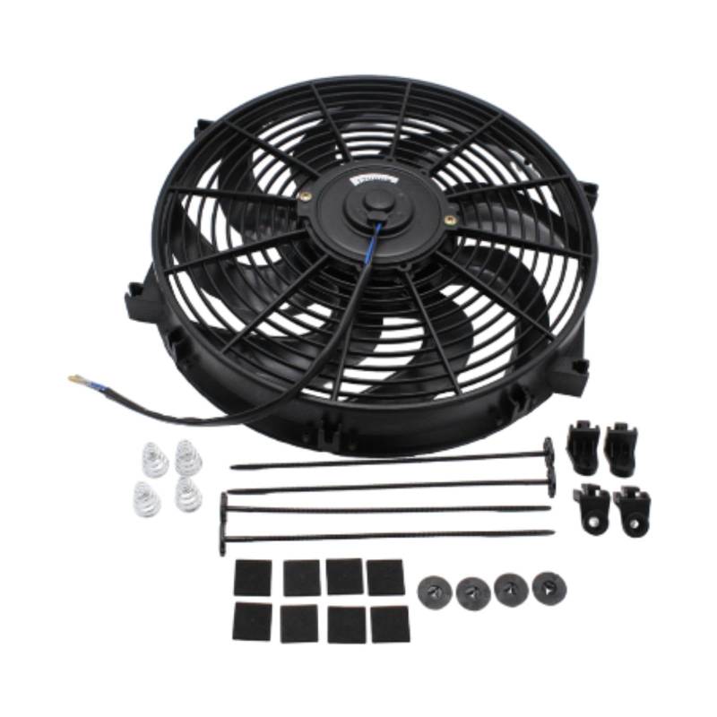 Oshhni 14 Zoll Universal Slim Lüfter 264 Dicke Professionelle Maximum Lüfter CFM 900 CFM von Oshhni