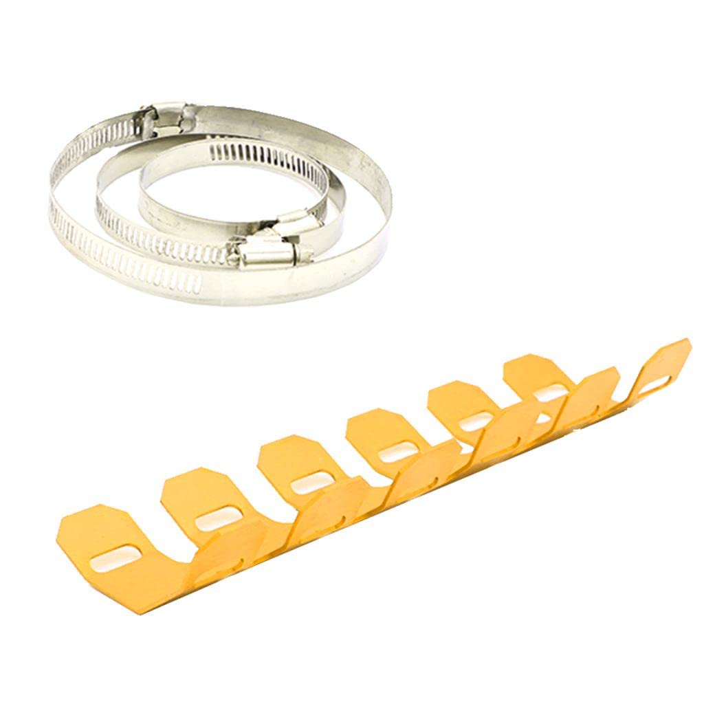 Oshhni 25cm Schalldämpfer Schutzabdeckung Aus Aluminium, Gelb Oshhni 25cm Schalldämpfer Schutzabdeckung Aus Aluminium, Gelb von Oshhni