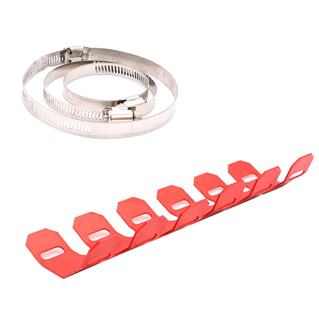 Oshhni 25cm Schalldämpfer Schutzabdeckung Aus Aluminium, rot Oshhni 25cm Schalldämpfer Schutzabdeckung Aus Aluminium, rot von Oshhni