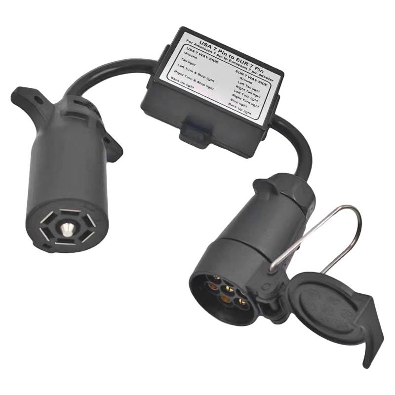 Oshhni 7 Pin Adapter für LKW Anhänger von Oshhni