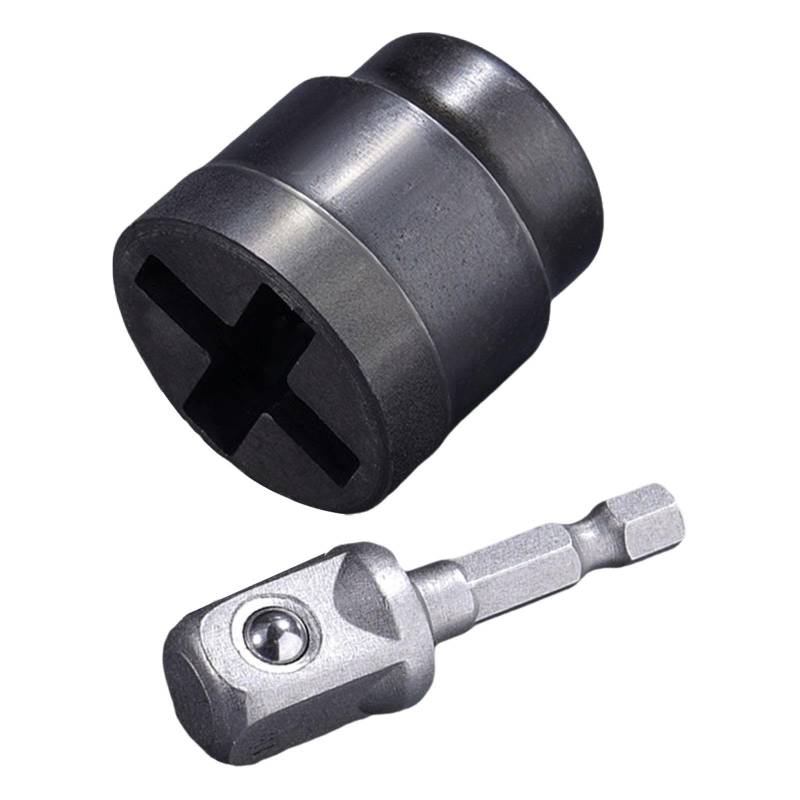 Oshhni Jack Socket Car Hifting Equipment, Hex Erweiterung, Stabilisator -Jack -Bohrer -Adapter für Fahrzeuge Wohnwagen Anhänger von Oshhni