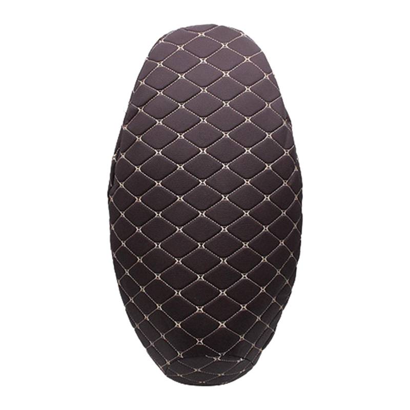 Oshhni Rutschfester und wasserdichter Motorrad-Sitzbezug aus Mesh, Dunkelbraun L von Oshhni