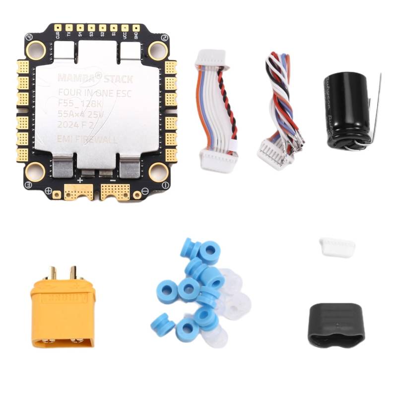 Osmond F55_128K55A 4-In-1 ESC Firmware BLHeli_32 FPV Racing Drone Geeignet für FPV Flug Drohne Racing Drohne Zubehör von Osmond