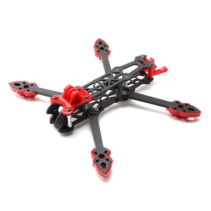 Osmond Mark4 225mm Drohnenrahmen Aus Kohlefaser Langstreckenflugrahmen RC Drohnen-Modifikationszubehör RC Drohnenzubehör Rot. von Osmond