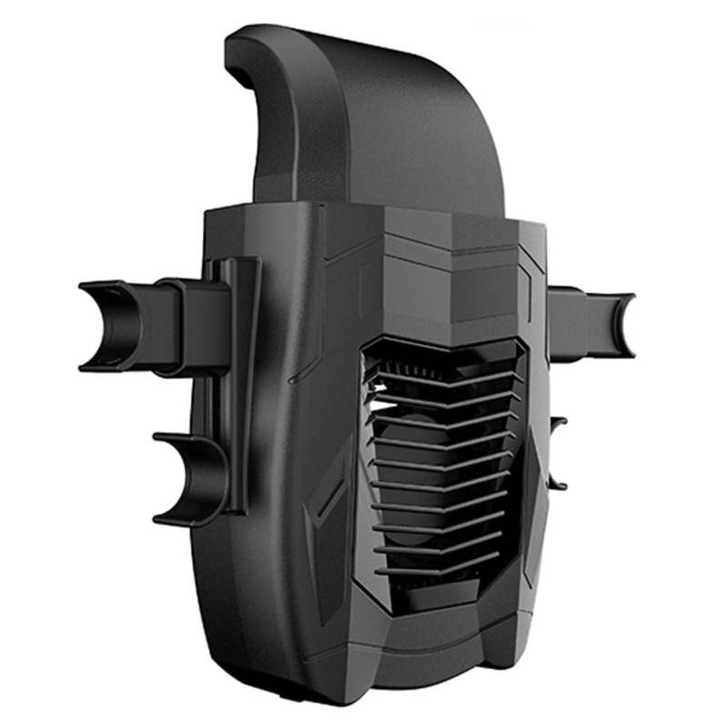 Osmond Neuer Auto-RüCksitz-KüHlventilator, 3-Gang-Verstellbarer RüCksitz-LüFtungsblattventilator, Wiederaufladbarer USB-Luftventilator, Schwarz von Osmond