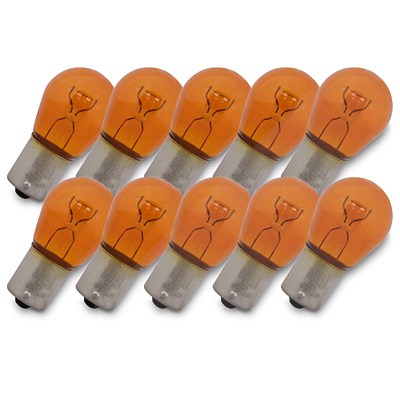Osram 10x PY21W Original Glühlampe Orange [Hersteller-Nr. 7507] für Abarth, Alfa Romeo, Alpina, Aprilia, Audi, BMW, Chevrolet, Chrysler, Citroën, Daci von Osram