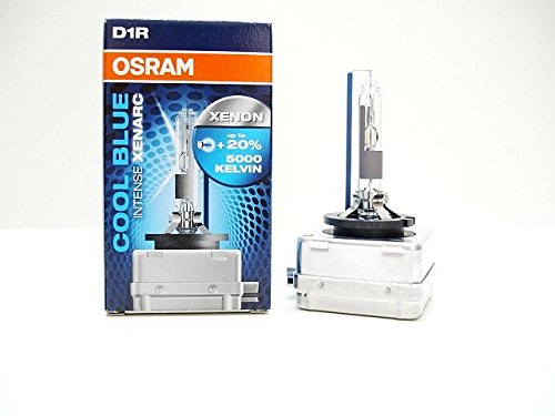 2 Stück Osram D1R 66154CBI Cool Blue Intense Xenon Brenner mit 5000 Kelvin 35W PK32d-3 von Osram