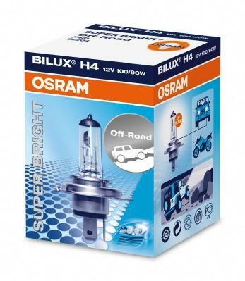 2 x OSRAM 62204 H4 12 V 100/90 W Offroad-Glühbirnen von OSRAM
