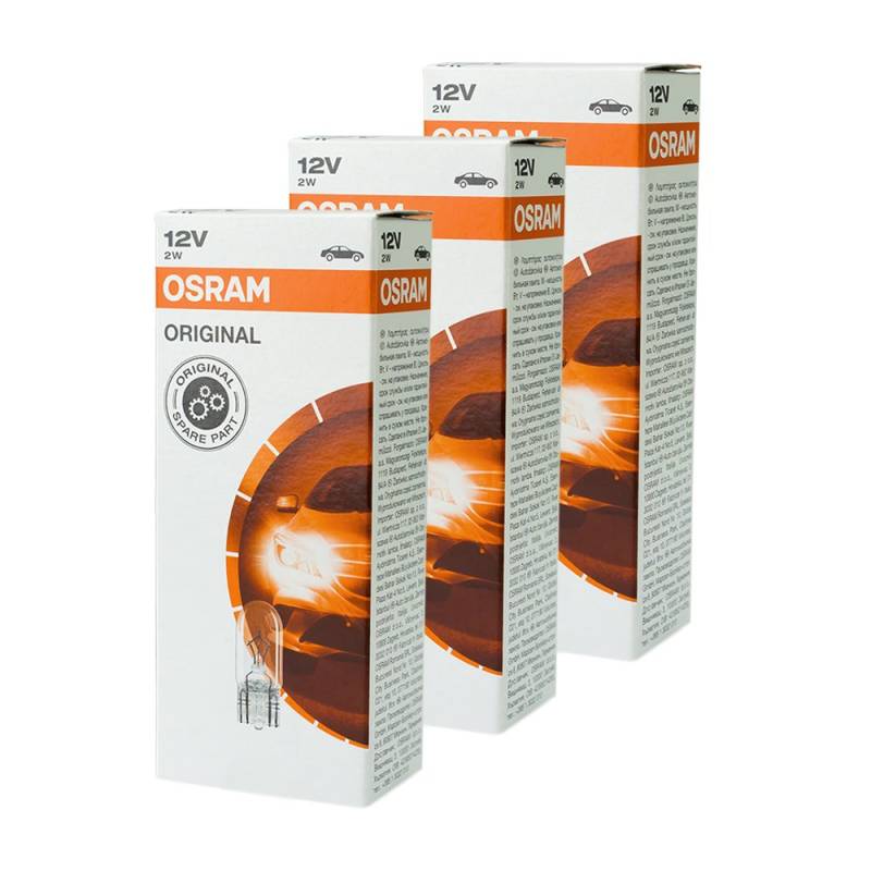 30x Osram Glühbirnen Original 24v 1,2w W4.6d Instrumentenbeleuchtung von Osram