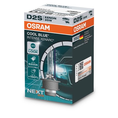 Osram D2S XENARC® COOL BLUE® INTENSE (NEXT GEN) 1er Faltschachtel [Hersteller-Nr. 66240CBN] für Alfa Romeo, Alpina, Audi, BMW, Citroën, Ford, Honda, I von Osram