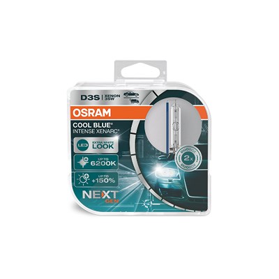 Osram D3S XENARC® COOL BLUE® INTENSE (NEXT GEN) Duobox [Hersteller-Nr. 66340CBN-HCB] von Osram