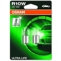 Glühlampe OSRAM R10W Ultra Life 12V/10W, 2 Stück von Osram