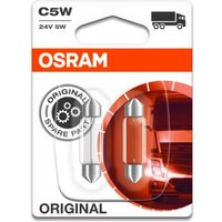 Glühlampe Sekundär OSRAM C5W Standard 24V/5W, 2 Stück von Osram