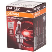 Glühlampe Halogen OSRAM H4 Night Breaker Silver 12V, 60/55W, 1 Stück von Osram