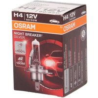 Glühlampe Halogen OSRAM H4 Night Breaker Silver 12V, 60/55W von Osram