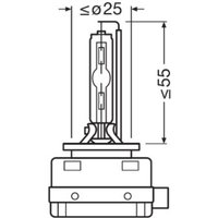 Glühlampe, Nebelscheinwerfer XENARC® NIGHT BREAKER® LASER OSRAM 66140XNN-HCB von Osram