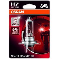 Glühlampe Halogen OSRAM H7 Night Racer 50% Moto 12V, 55W von Osram
