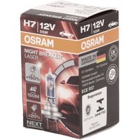 Glühlampe Halogen OSRAM H7 Night Breaker Laser 12V, 55W, 1 Stück von Osram