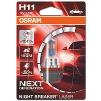 Glühlampe Halogen OSRAM H11 Night Breaker Laser 12V, 55W von Osram