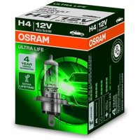 Glühlampe Halogen OSRAM H4 Ultra Life 12V, 60/55W, 1 Stück von Osram