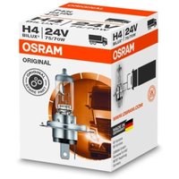 Glühlampe Halogen OSRAM H4 Standard 24V, 75/70W, 1 Stück von Osram