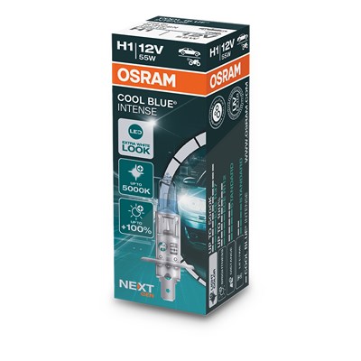 Osram H1 COOL BLUE® INTENSE Glühlampe (NEXT GEN) 1er Faltschachtel [Hersteller-Nr. 64150CBN] von Osram