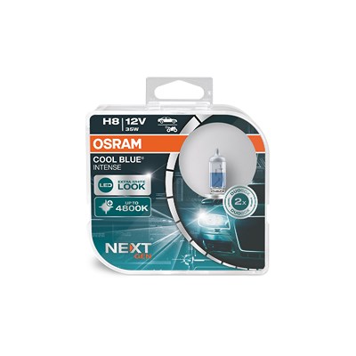 Osram H8 COOL BLUE® INTENSE Glühlampe (Next Gen) Duobox [Hersteller-Nr. 64212CBN-HCB] von Osram