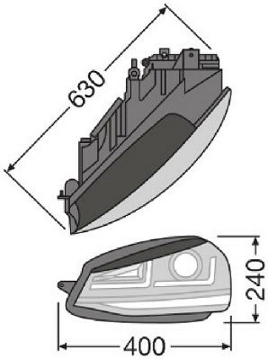 Hauptscheinwerfersatz Osram LEDHL103-CM Hauptscheinwerfersatz Osram LEDHL103-CM von Osram