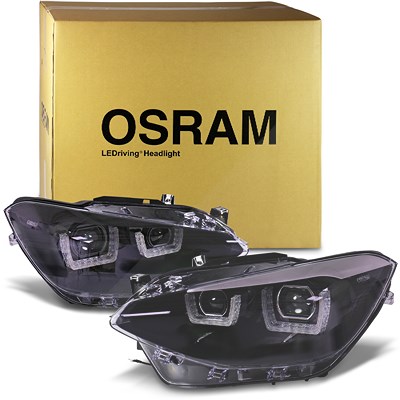 Osram LEDriving Scheinwerfer für BMW 1ER F20/F21 - CHROME EDITION [Hersteller-Nr. LEDHL108-CM] von Osram