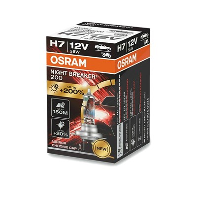 Osram NIGHT BREAKER® 200 H7 Faltschachtel Inhalt 1 Stk. [Hersteller-Nr. 64210NB200] von Osram