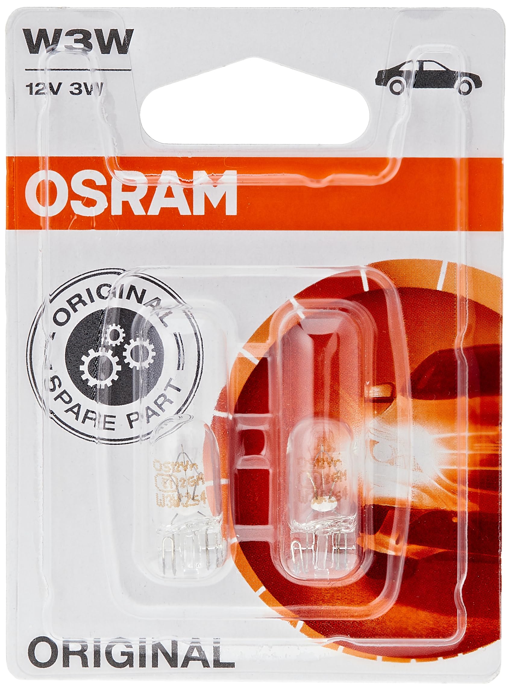 OSRAM 2821-02B Glühlampe, Double Blister, Anzahl 2 von Osram