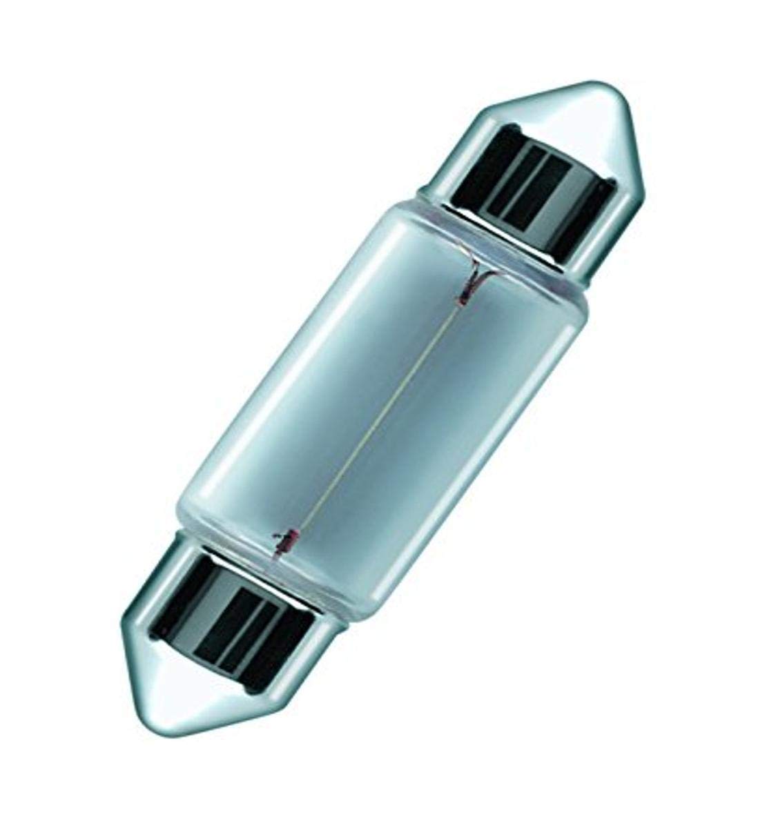 OSRAM 6461 272 SV8.5-8 Soffittenlampe, 12 V, 10 W, 10er-Box, Silber OSRAM 6461 272 SV8.5-8 Soffittenlampe, 12 V, 10 W, 10er-Box, Silber von Osram