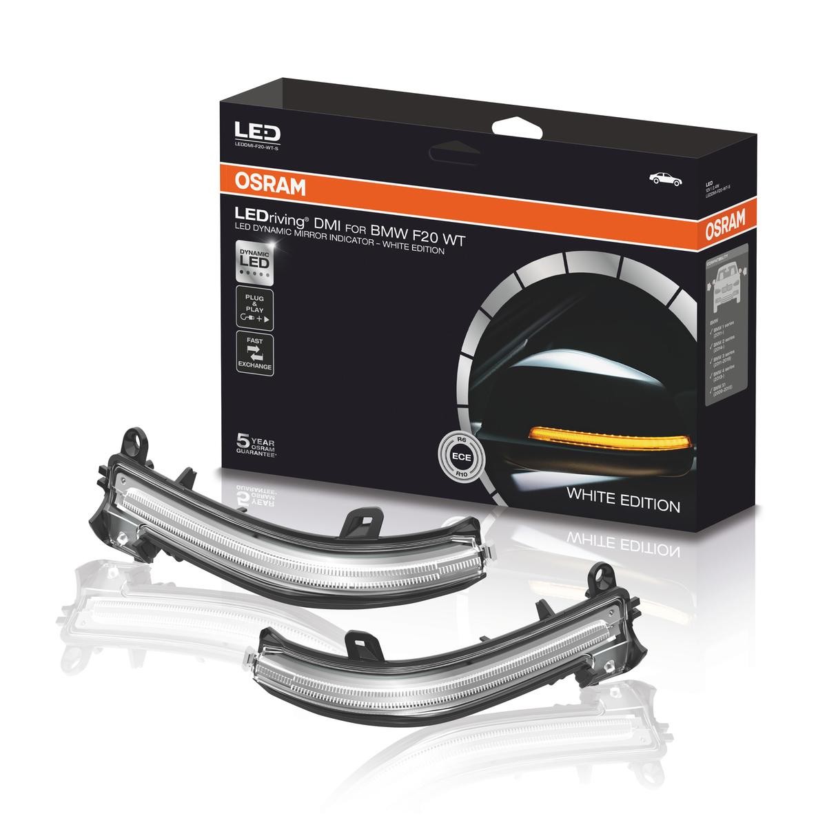 OSRAM Blinker BMW LEDDMI F20 WT S Blinklicht,Fahrtrichtungsanzeiger,Blinkleuchte,Seitenblinker von Osram