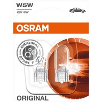 OSRAM Glühlampe, Blinkleuchte W5W 2825-02B VW,AUDI,MERCEDES-BENZ,Golf IV Schrägheck (1J1),Golf V Schrägheck (1K1),POLO (9N_) OSRAM Glühlampe, Blinkleuchte W5W 2825-02B VW,AUDI,MERCEDES-BENZ,Golf IV Schrägheck (1J1),Golf V Schrägheck (1K1),POLO (9N_) von Osram