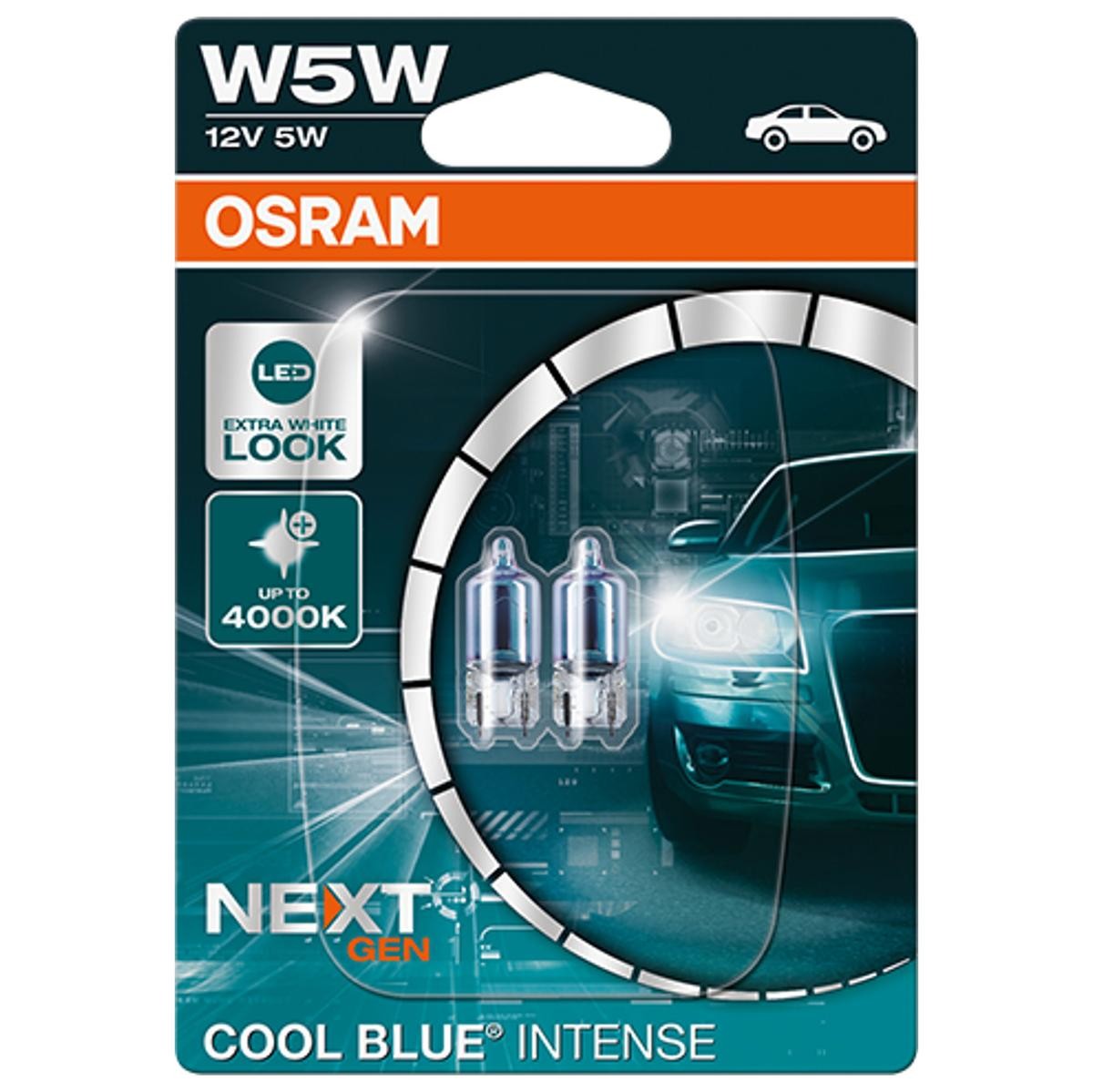 OSRAM Glühlampe, Blinkleuchte VW,AUDI,MERCEDES-BENZ 2825CBN-02B 93011341 von Osram
