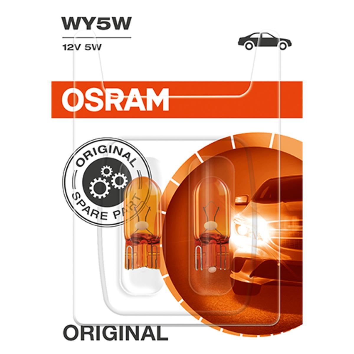 OSRAM Glühlampe, Blinkleuchte VW,AUDI,MERCEDES-BENZ 2827NA-02B von Osram