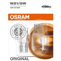 OSRAM Glühlampe, Brems-/Schlußlicht W21/5W 7515-02B  VW,MERCEDES-BENZ,OPEL,GOLF PLUS (5M1, 521),up! Schrägheck (121, 122, BL1, BL2),Touareg (7P5, 7P6) von Osram