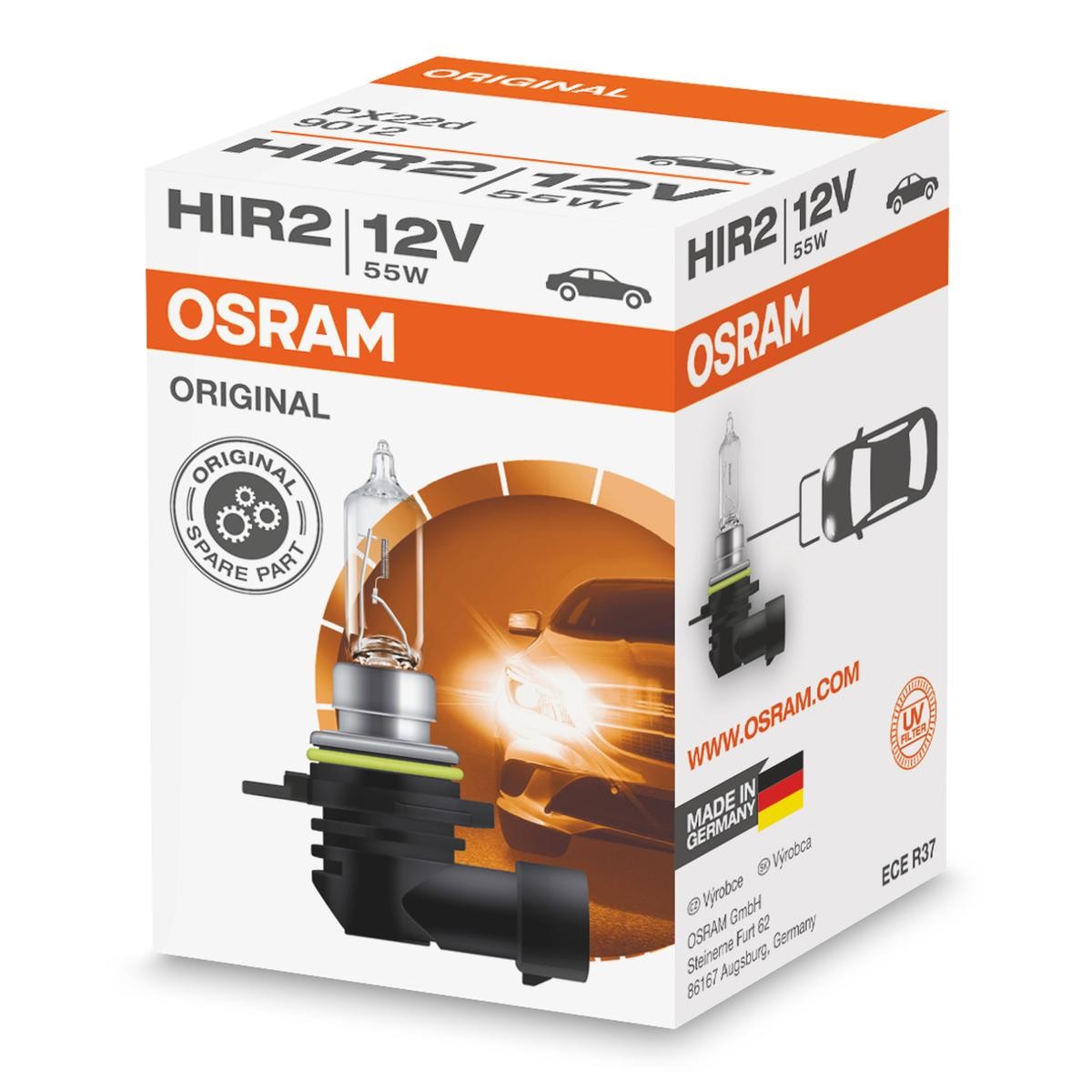 OSRAM Glühlampe, Fernscheinwerfer OPEL,FORD,FIAT 9012 93051880 OSRAM Glühlampe, Fernscheinwerfer OPEL,FORD,FIAT 9012 93051880 von Osram