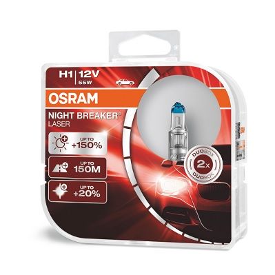 OSRAM Glühlampe, Fernscheinwerfer VW,AUDI,MERCEDES-BENZ 64150NL-HCB 93039914 von Osram