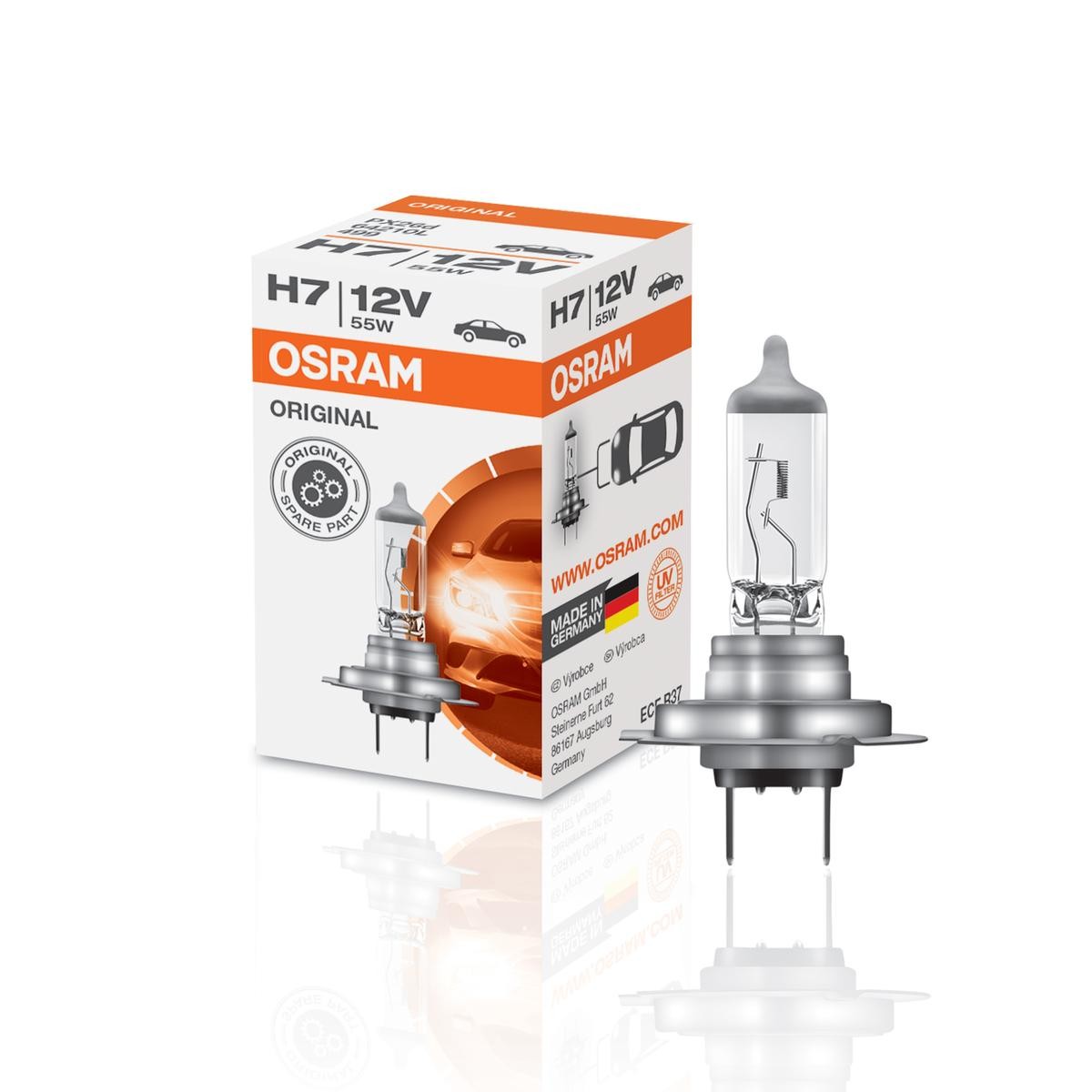 OSRAM Glühlampe, Fernscheinwerfer VW,AUDI,MERCEDES-BENZ 64210 von Osram