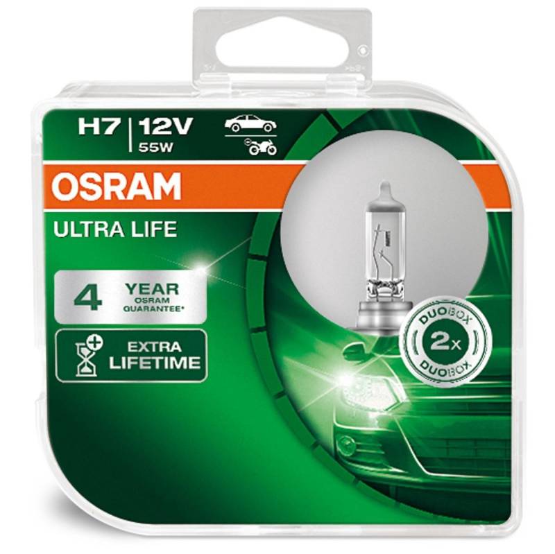 OSRAM Glühlampe, Fernscheinwerfer VW,MERCEDES-BENZ,AUDI 64210ULT-HCB 93012303 von Osram