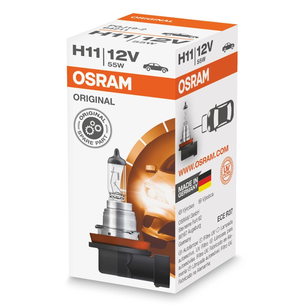 OSRAM Glühlampe, Fernscheinwerfer VW,MERCEDES-BENZ,AUDI 64211 OSRAM Glühlampe, Fernscheinwerfer VW,MERCEDES-BENZ,AUDI 64211 von Osram