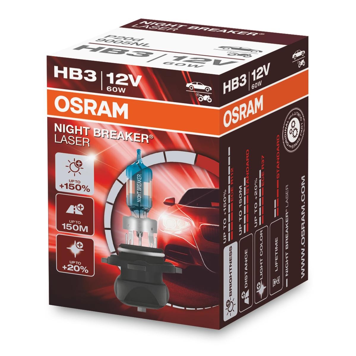 OSRAM Glühlampe, Fernscheinwerfer VW,MERCEDES-BENZ,AUDI 9005NL OSRAM Glühlampe, Fernscheinwerfer VW,MERCEDES-BENZ,AUDI 9005NL von Osram