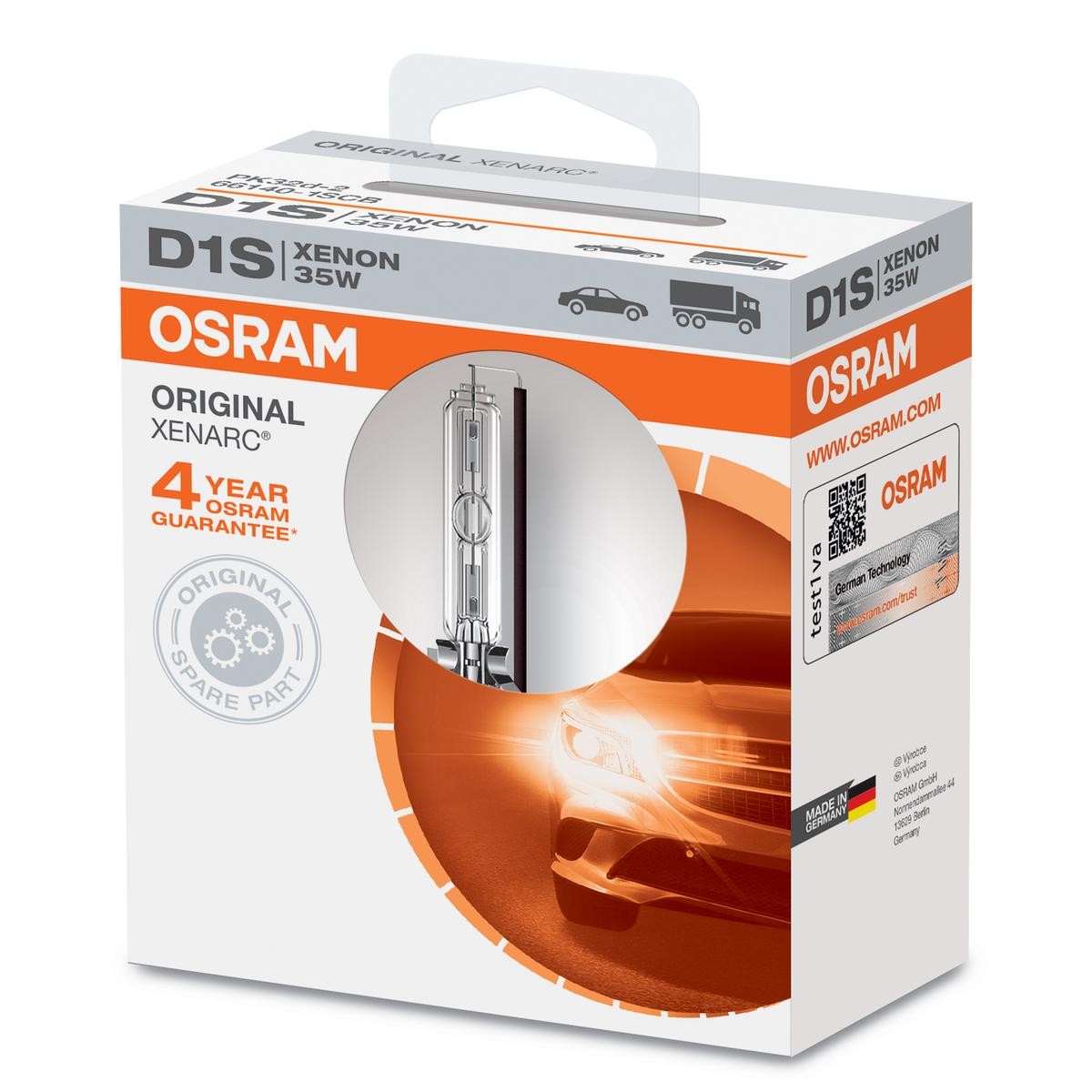 OSRAM Glühlampe, Fernscheinwerfer VW,AUDI,MERCEDES-BENZ 66140 von Osram